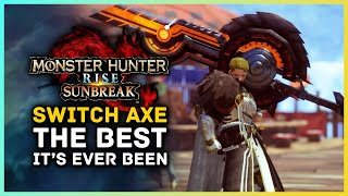 Monster Hunter Rise Sunbreak - Switch Axe is the Best It's Ever Been!