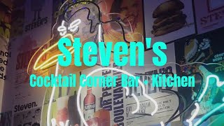 📍 Steven's Cocktail Corner Bar + Kitchen in Langley, B.C!