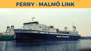 Classic Ferry Video 2005 - Arrival of ferry MALMÖ LINK, Travemünde (Nordö Link)