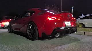 Short Video/Sound Clip: AWE Track Edition for the Toyota (A90) GR Supra 3.0 Premium