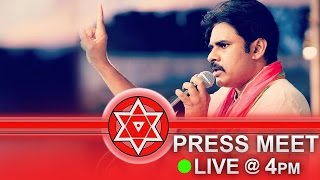 Press Meet | Jana Sena Party Formation Day & Website Launch | Pawan Kalyan