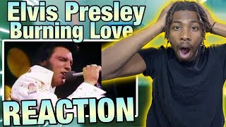 MY FIRST TIME HEARING Elvis Presley - Burning Love REACTION!! THIS IS ICONIC!!