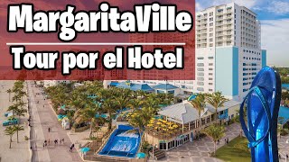 🌴🌴 Margaritaville Hollywood Beach Resort ⭐⭐⭐⭐(4K)  TOUR COMPLETO🌴🌴