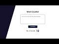 How To Create A Word Counter Using HTML, CSS, & JavaScript