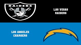 Las Vegas Raiders vs. Los Angeles Chargers Week 1 | NFL 2024 Simulation