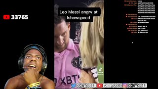 iShowSpeed Reacts To Messi Dissing Him ๐