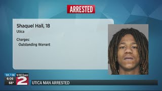 Utica man with outstanding warrants arrested