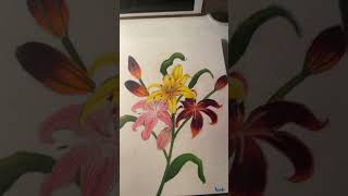 My art as a 13 y old teen|#art#teenart#teenartist#artist#pretty#flowers#viralart#viral