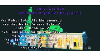 Latihan Marhaba Rajab (Maulid Albarzanzi)