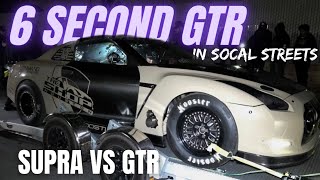 Kimbo GTR comes to Cali (Supra vs GTR)