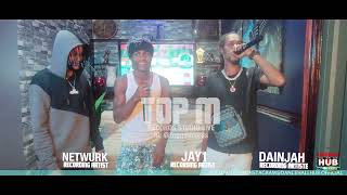 Jay1 Netwurk Dainjah Top M Records Studio Live - Dancehall Hub Media