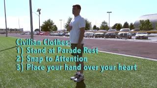 Reveille and Retreat Procedures