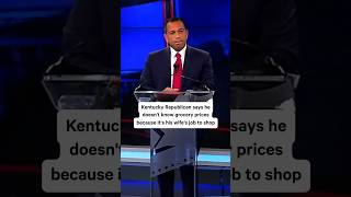 Republican Dodges Grocery Price Question