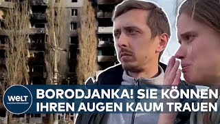 UKRAINE-KRIEG: Sie können ihren Augen kaum trauen - So dramatisch ist die Lage in Borodjanka