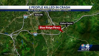 Two people die in crash on Blue Ridge Parkway, park service says