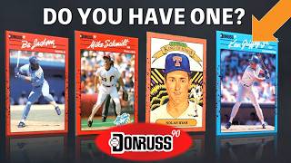 50 Most Valuable 1990 Donruss Baseball Cards and Rookies