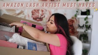 AMAZON LASH ARTIST MUST HAVES * restocking on my lash faves