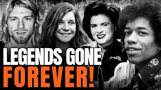 10 Musicians Who Died Too Soon — The FINAL Performances