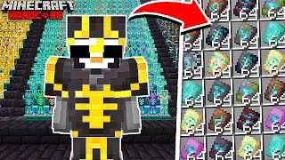 I Got EVERY Armour Set in Minecraft Hardcore