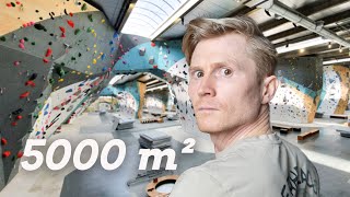 I tried the world's biggest climbing gym    //   With Alexis Landot