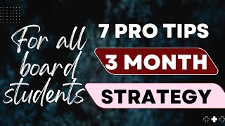 Tips to score above  95% easily in class 12th & 10th/ Last 3 months strategy plan 📈