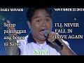 SARCI / I'LL NEVER FALL IN LOVE AGAIN / SHOWTIME / NOVEMBER 25 2024