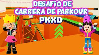 Jugamos a la Carrera de Parkour en PK XD Desafío a @KiaraJuega