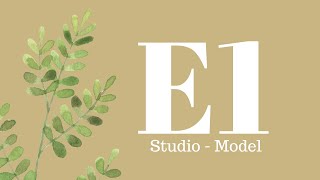 E1 - Studio Floor Plan