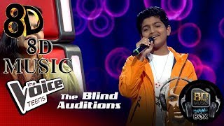 Ishina Daminda | Andara Yaye (අන්දර යායේ) | Blind Auditions | The Voice Teens Sri Lanka