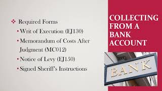 Small Claims Court: Collecting a Judgment from an Individual