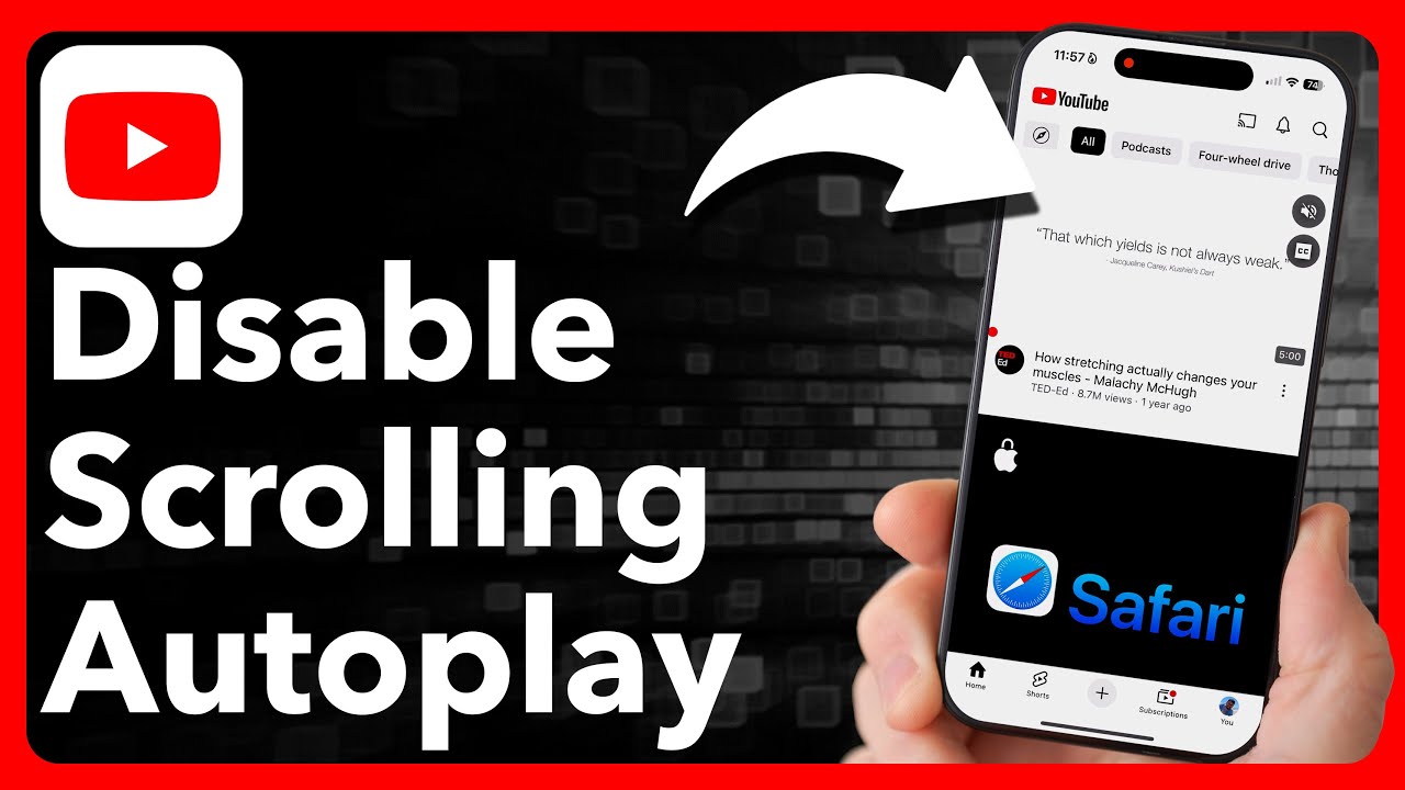 How To Stop Youtube From Autoplaying Videos While Scrolling Youtube