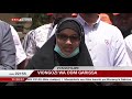 Viongozi wa chama ODM Garissa wanaunga mkono na Raila Odinga