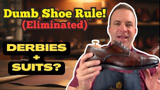 Derby Shoes With Suits? Yes. When (and Why) It Works + Real Examples