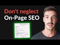 5 On-Page SEO Tips You Don't Know About (yes really)