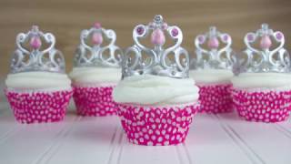 How To Make A Princess Crown Cupcake Topper | Sneak Peak | Global Sugar Art