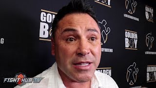 OSCAR DE LA HOYA HASNT HEARD ANYTHING FROM TEAM GGG ON CANELO GGG 3 "NO IDEA WHAT THEY ARE DOING"