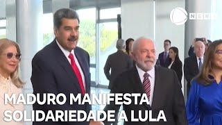 Maduro manifesta solidariedade a Lula após plano de golpe