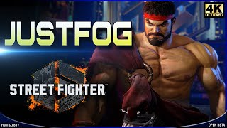 Justfog (Ryu) ➤ Street Fighter 6 • Open Beta [4K]