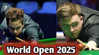 Noppon saengkham vs Dean young world open snooker 2025 highlight