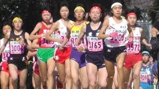 千葉国際クロスカントリー ジュニア女子 5km 2013.2.10 ﾌｨｰﾙﾄﾞ陸上