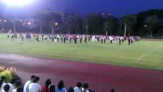 37th NCO Group A Drum Majors Drill Design Burning Love Part 1