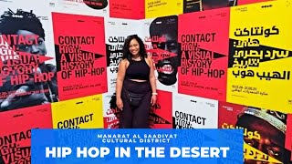 A Visual History of Hip Hop Exhibition | Manarat Al Saadiyat | #contacthigh #manaratalsaadiyat