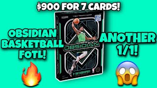 2020-21 Obsidian FOTL - 7 Cards for $900! Another 1 of 1!!!