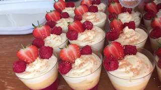 Strawberry Trifles || Party Desserts Series PT1 || Tutorial || Aysha's Mehndi