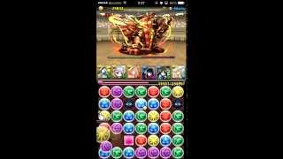 【パズドラ】チャレンジダンジョン！20 Lv7　全属性必須 ～ 覚醒アマテラスオオカミ×覚醒サクヤ