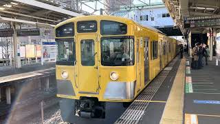 西武2000系2073F各駅停車池袋行き小手指駅(SI-19)発車 Local Train Bound For Ikebukuro(SI-01)