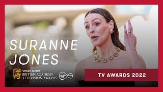 Suranne Jones fangirls over everyone on the red carpet | Virgin Media BAFTA TV Awards 2022