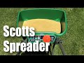 Scotts Turf Builder EdgeGuard Deluxe DLX Broadcast Lawn (for 15,000 sq ft) Spreader Review