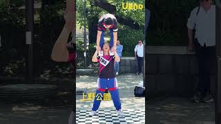 Ueno公園街頭藝人表演