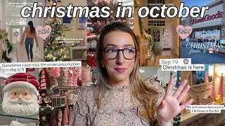 why are we decorating for christmas in october?